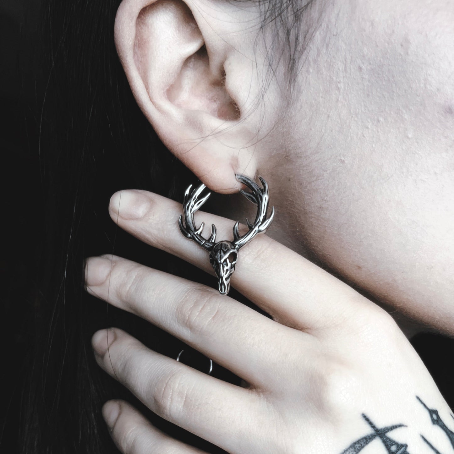 FOREST STAG EARRINGS