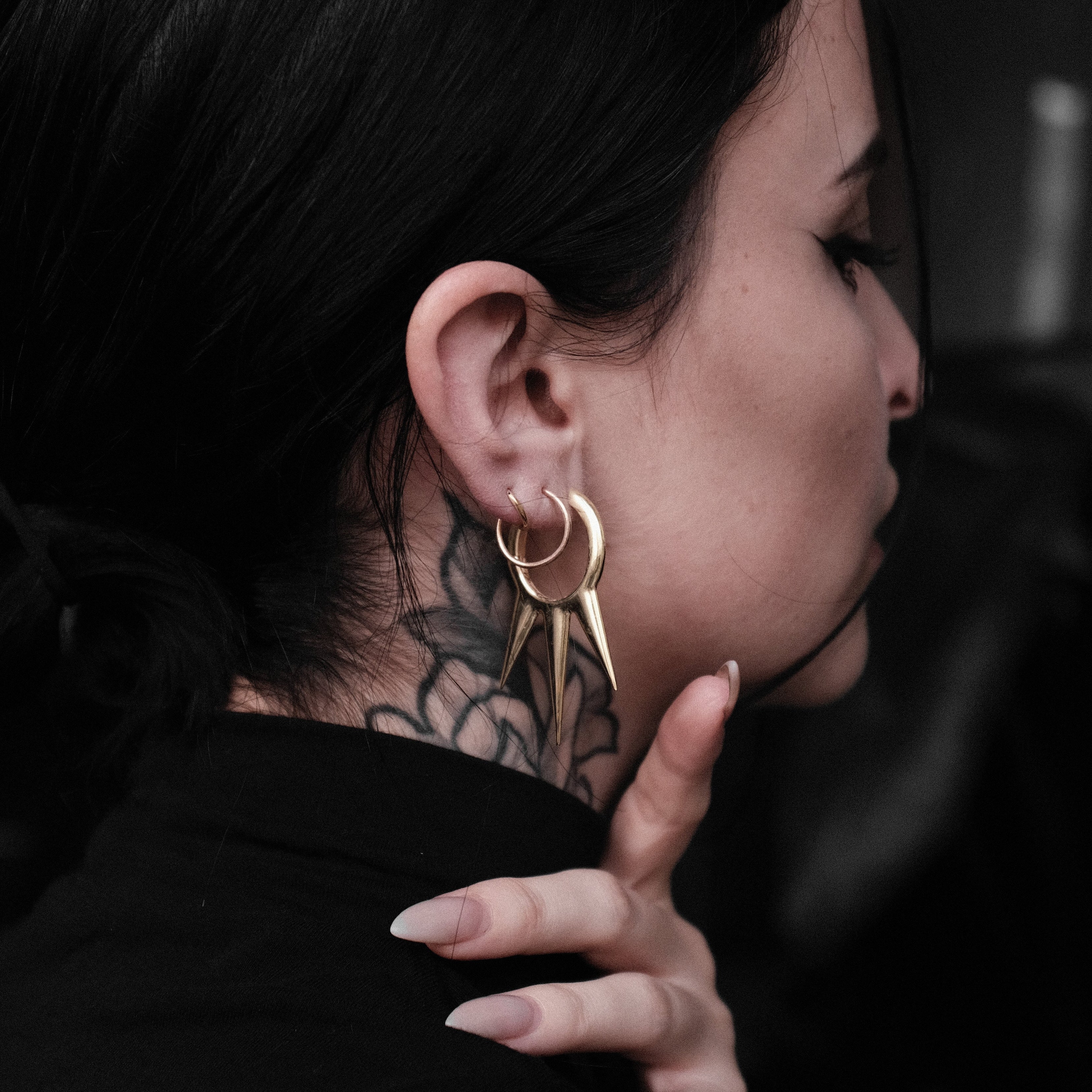 FUTURIST THORN EARRINGS