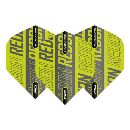 RED DRAGON - Hardcore XT Flights - Green and Grey