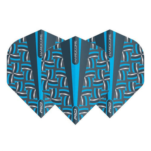RED DRAGON Hardcore Radical Blue Rope Flights