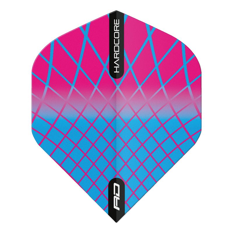 RED DRAGON - Hardcore Radical Harlequin Dart Flights