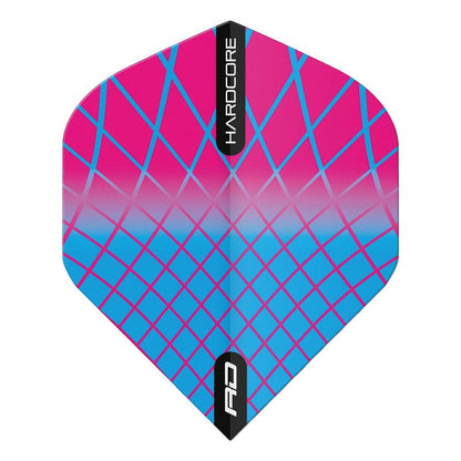 RED DRAGON - Hardcore Radical Harlequin Dart Flights