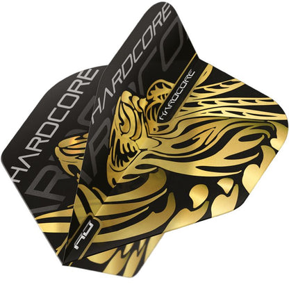 RED DRAGON - Hardcore Johnny Clayton Gold Dragon Dart Flights
