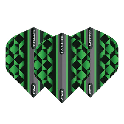 RED DRAGON - Hardcore Geometric Flights - Green