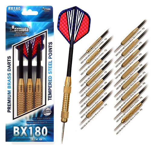 Formula BX180 Premium Brass Darts 23g