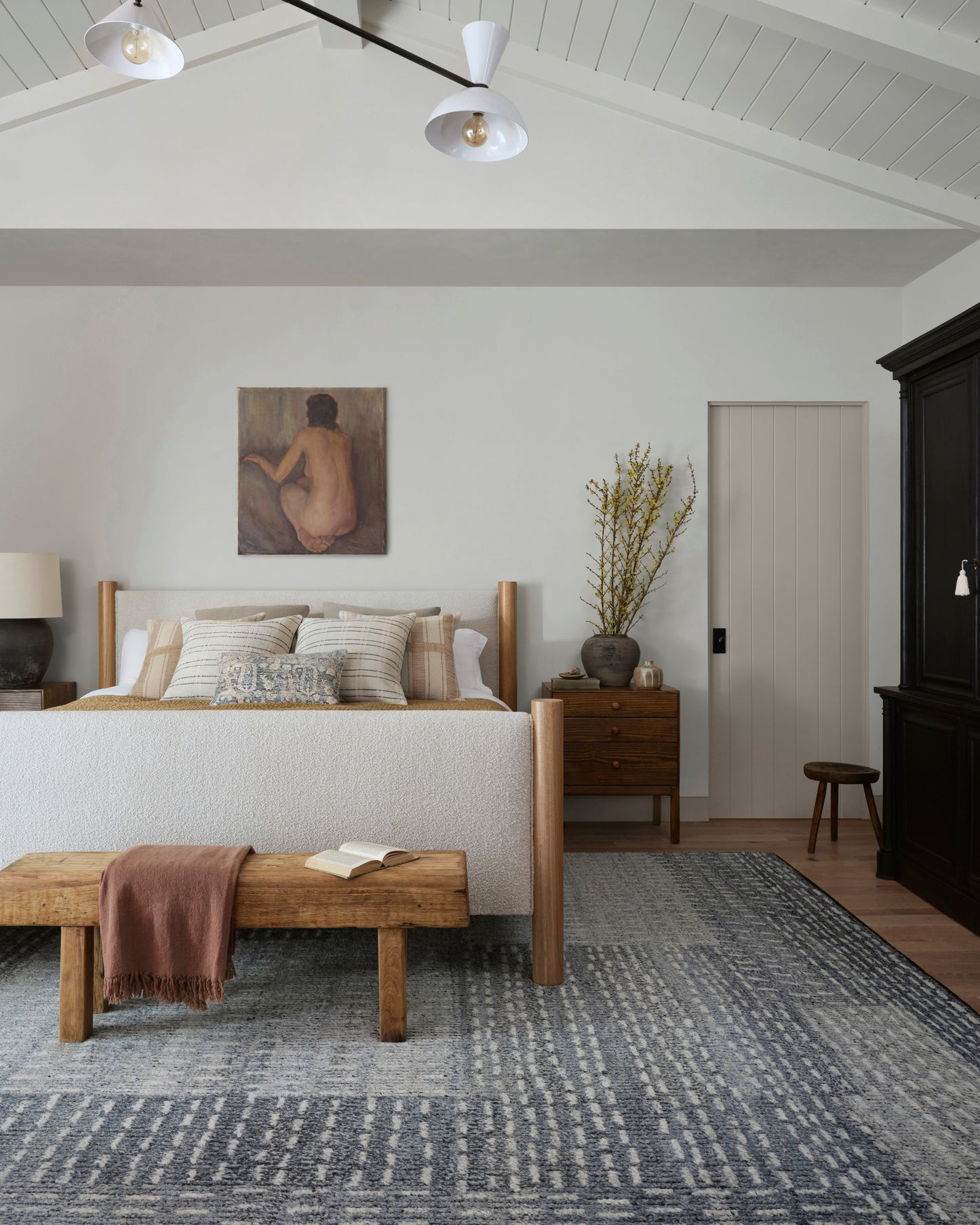Amber Lewis x Loloi Gwyneth Denim / Sky Rug