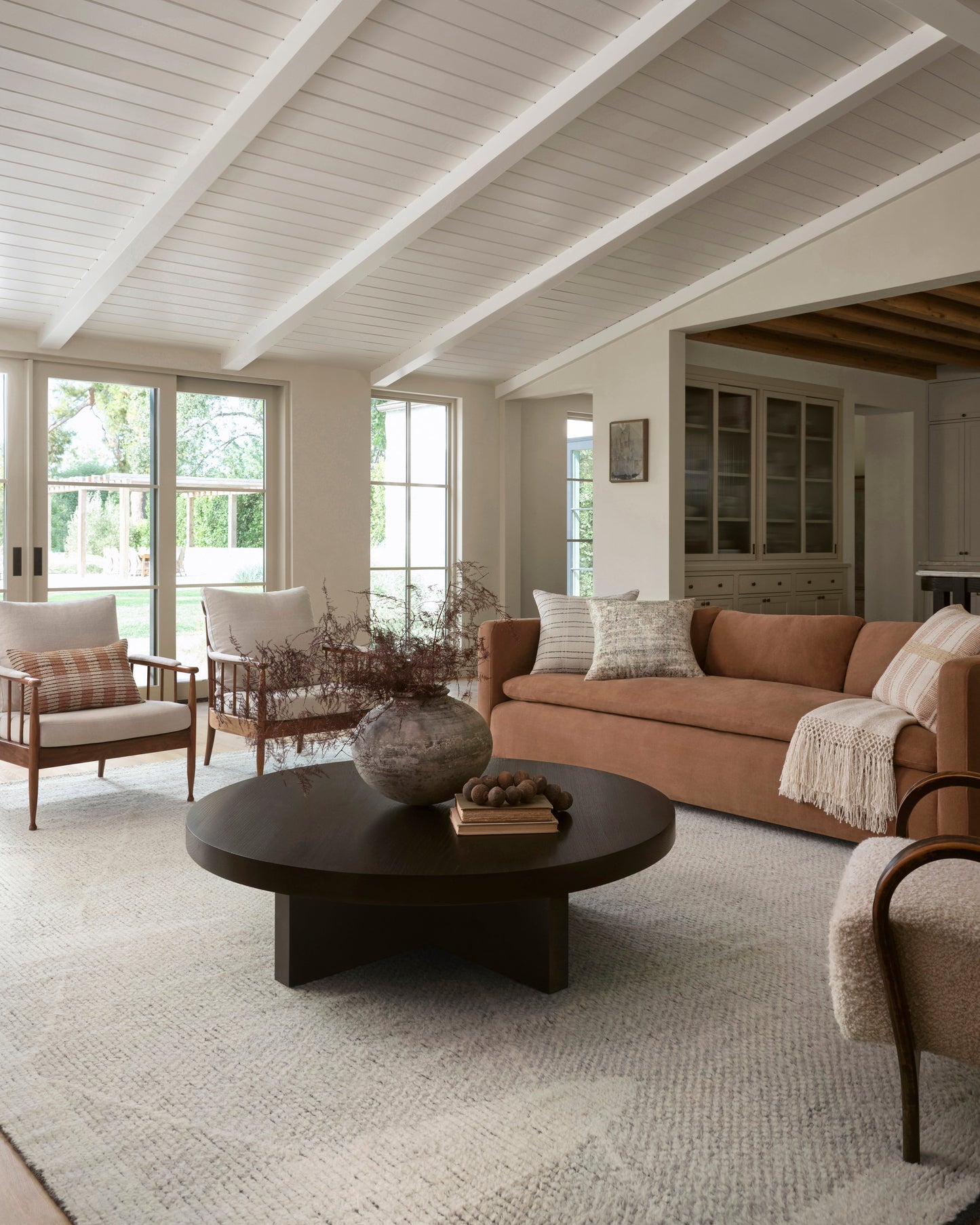 Amber Lewis x Loloi Gwyneth Ivory / Taupe Rug