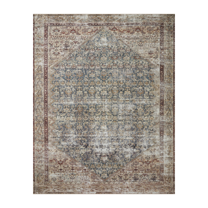 Amber Lewis x Loloi Georgie Teal / Antique Rug