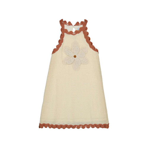 Flower Applique Dress - Select Size