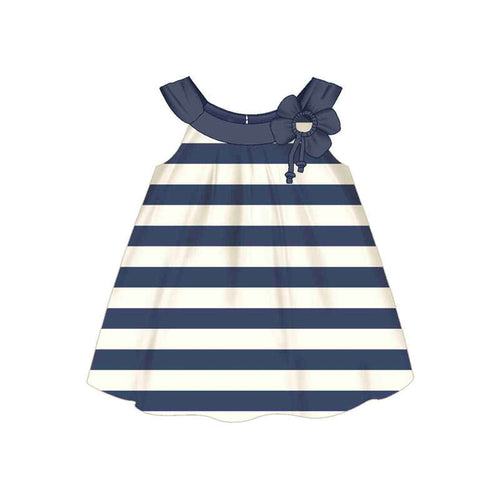 Blue & White Stripe Dress - Select Size