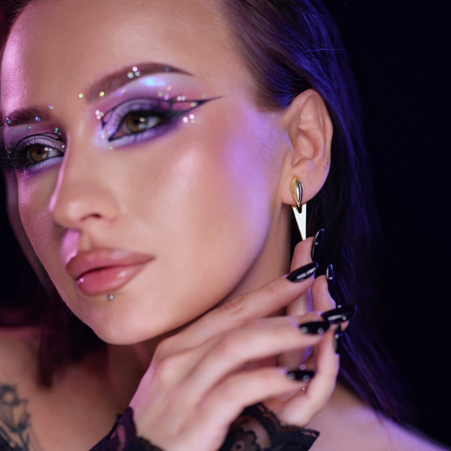 FUTURE BLADE EARRINGS