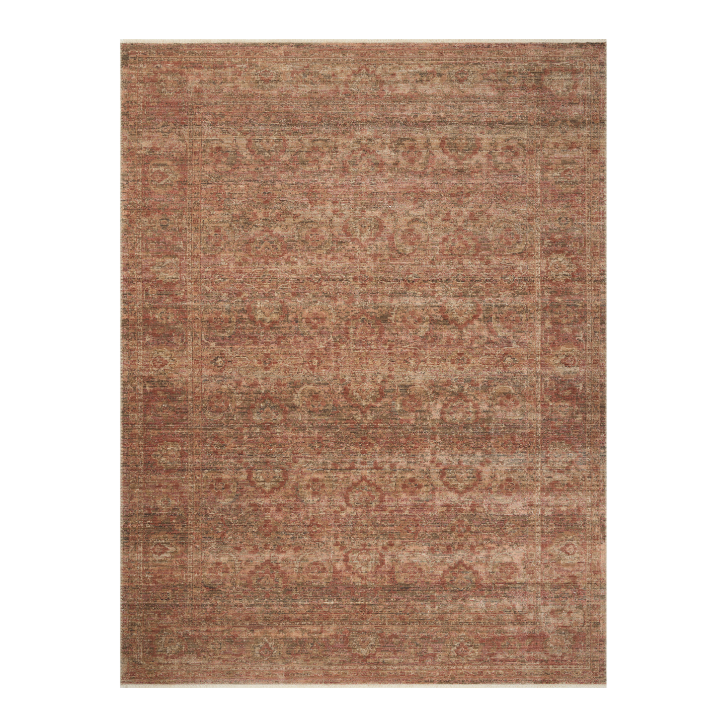 Amber Lewis x Loloi Molly Brick / Bark Rug