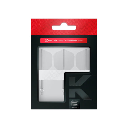 TARGET - K-FLEX All-In-One Moulded Flights NO6 Size - CLEAR