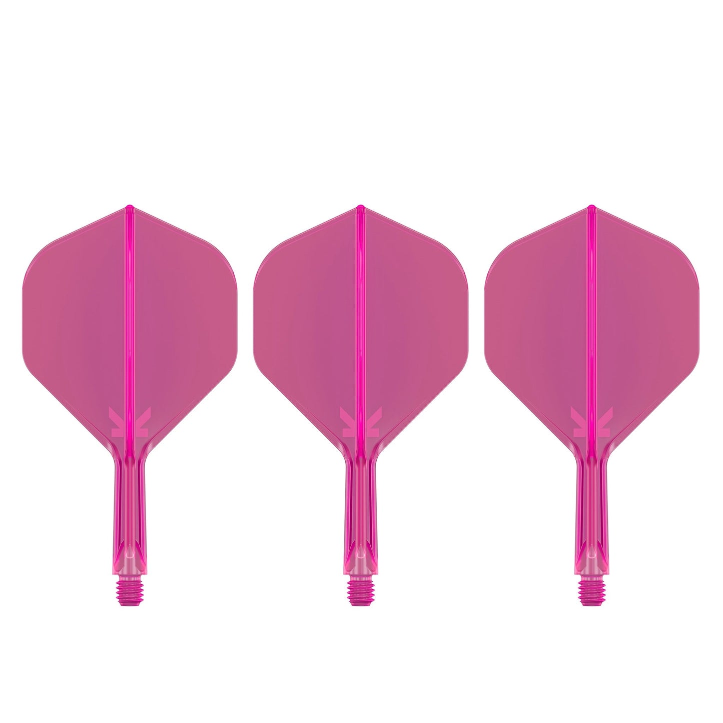 TARGET - K-FLEX All-In-One Moulded Flights NO2 Size - Neon Pink