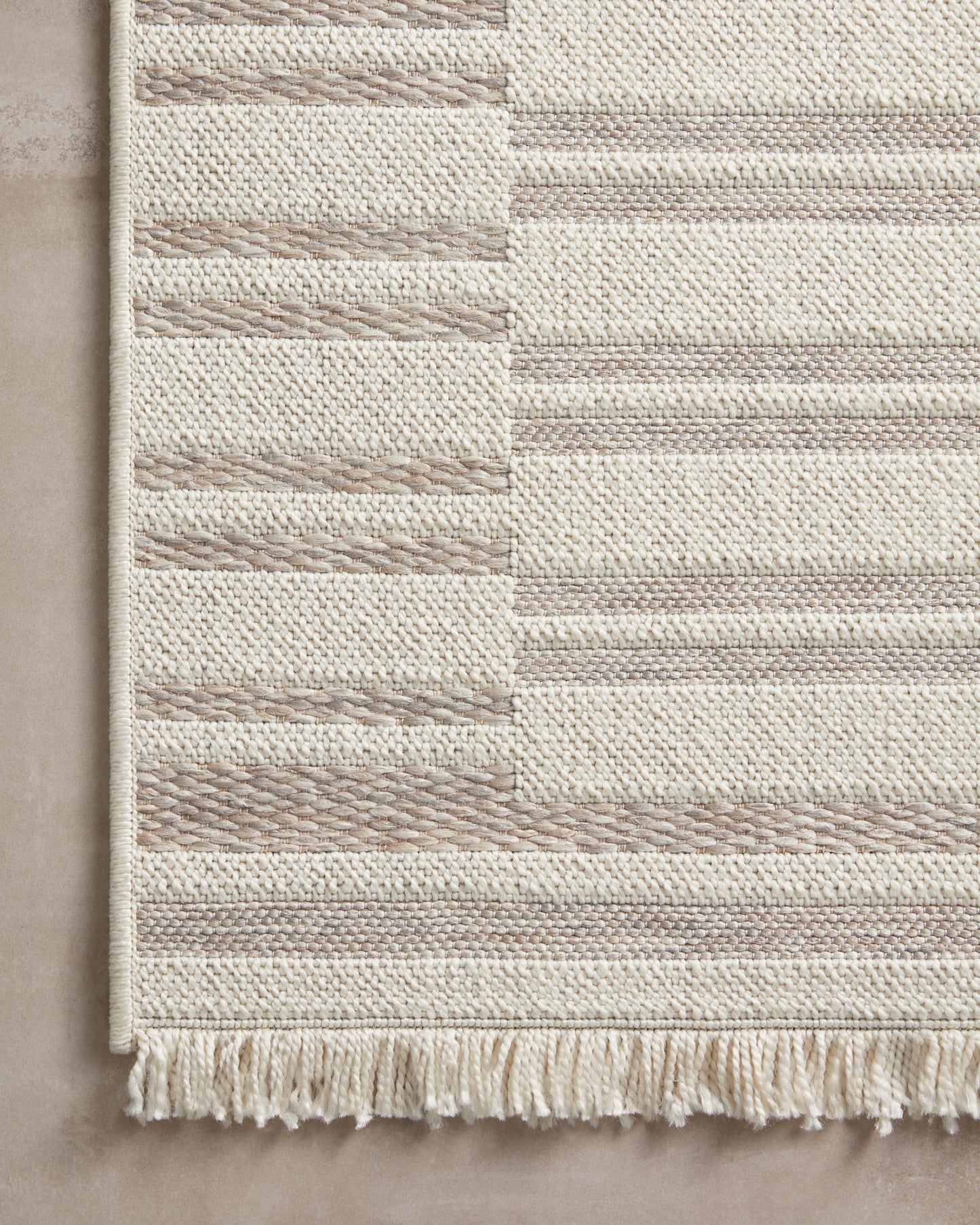 Amber Lewis x Loloi Malibu Ivory / Dove Rug No. 03