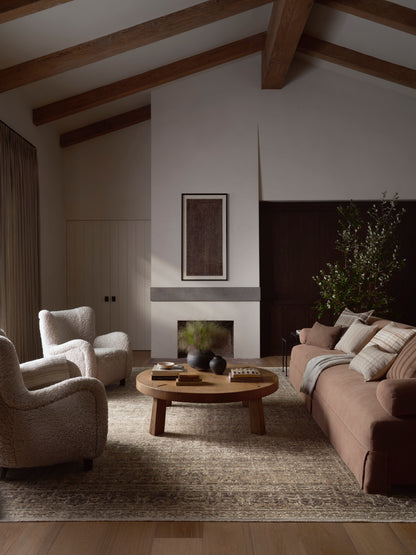 Amber Lewis x Loloi Molly Navy / Blush Rug