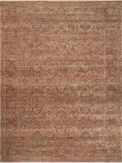 Amber Lewis x Loloi Molly Brick / Bark Rug