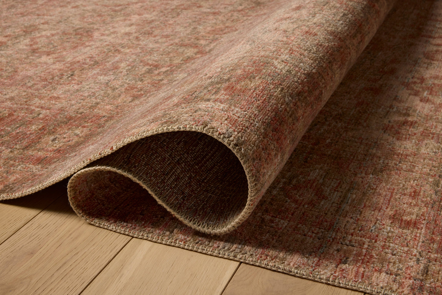 Amber Lewis x Loloi Molly Brick / Bark Rug