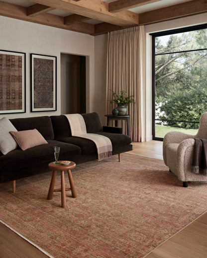 Amber Lewis x Loloi Molly Brick / Bark Rug