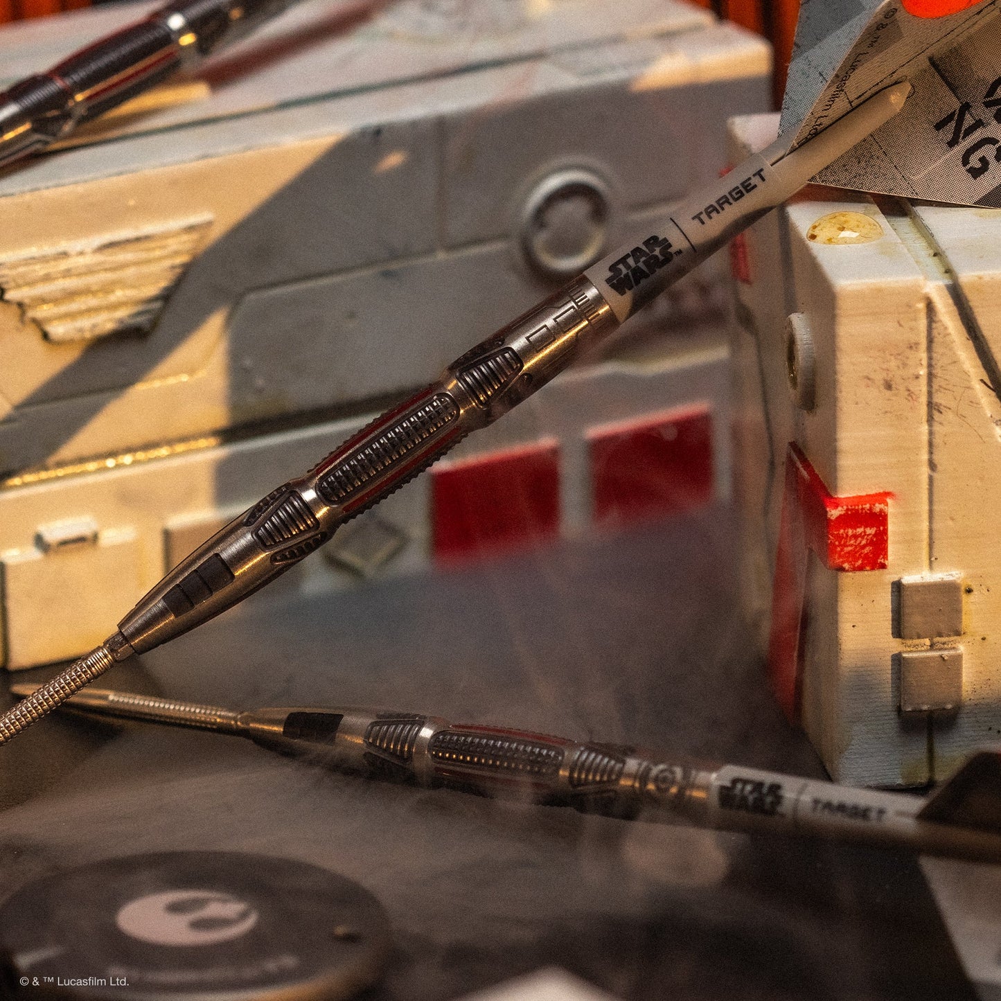 TARGET x STAR WARS - 24g - X WING - Steel Tip Swiss Point - 90% Tungsten Darts