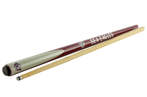 NRL 2pce 57" Ash Cue - Manly Sea Eagles