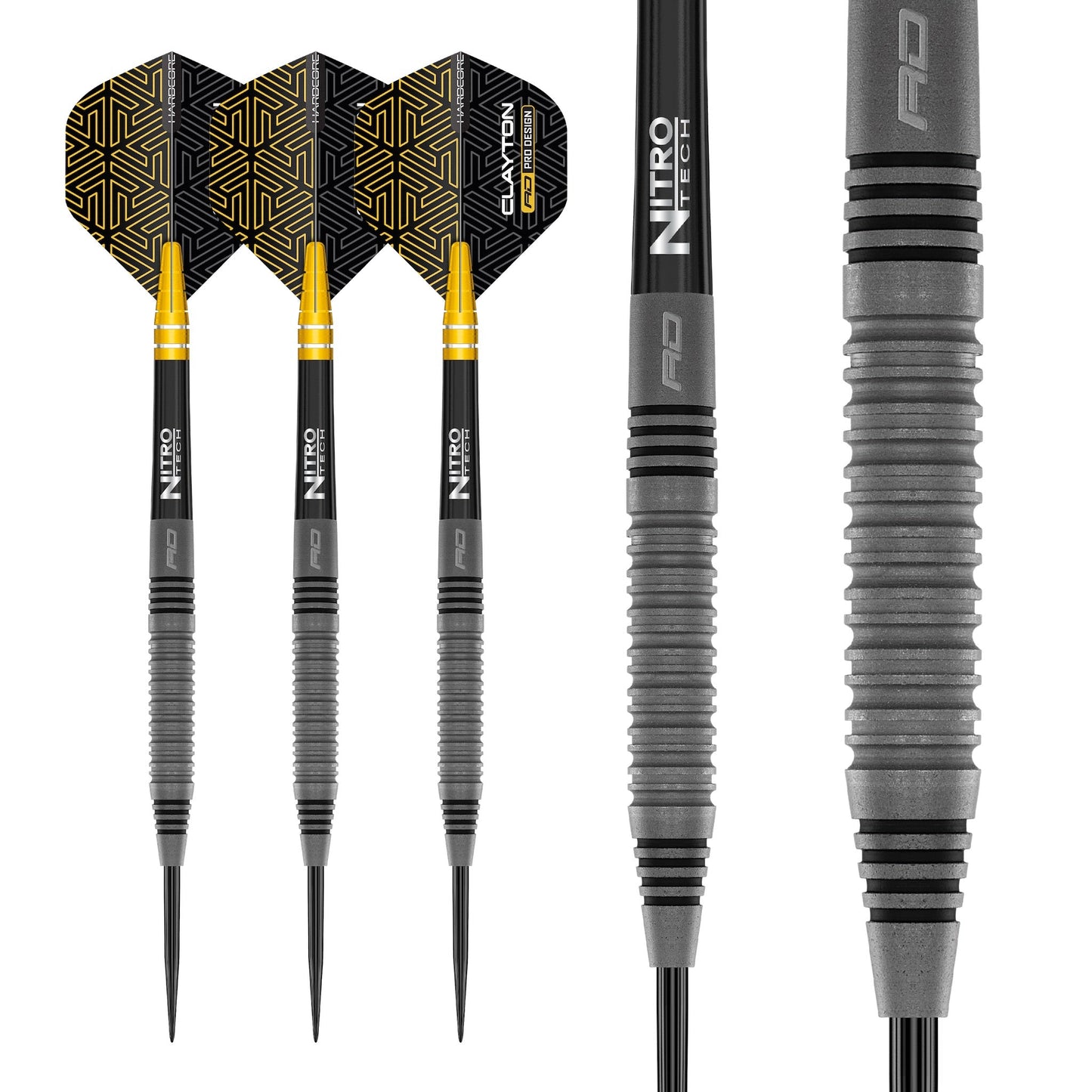 RED DRAGON - Johnny Clayton Oxide Edition Darts - 90% Tungsten - 23g