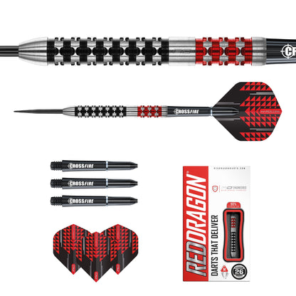 RED DRAGON - Crossfire Darts - 90% Tungsten - 26g