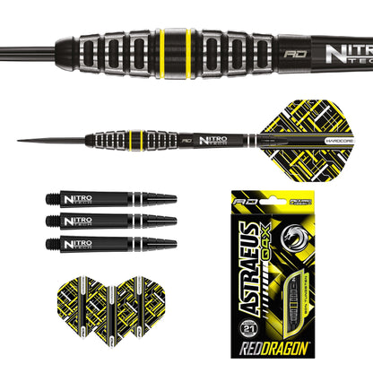 RED DRAGON - Astraeus Q4X Torpedo Darts - 90% Tungsten - 21g