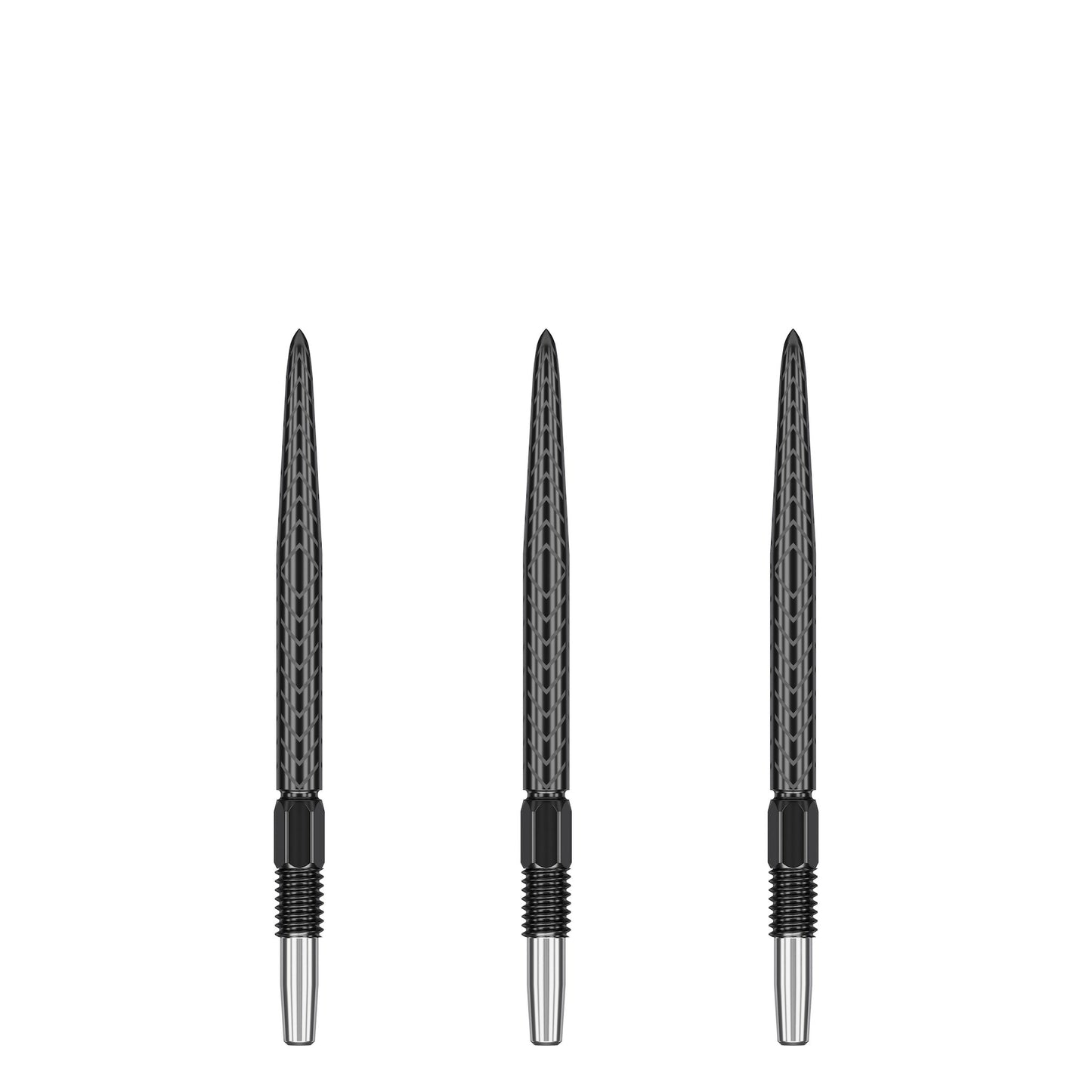 TARGET - RVE Swiss Black Dart Points 26mm, 30mm, 35mm, 40mm