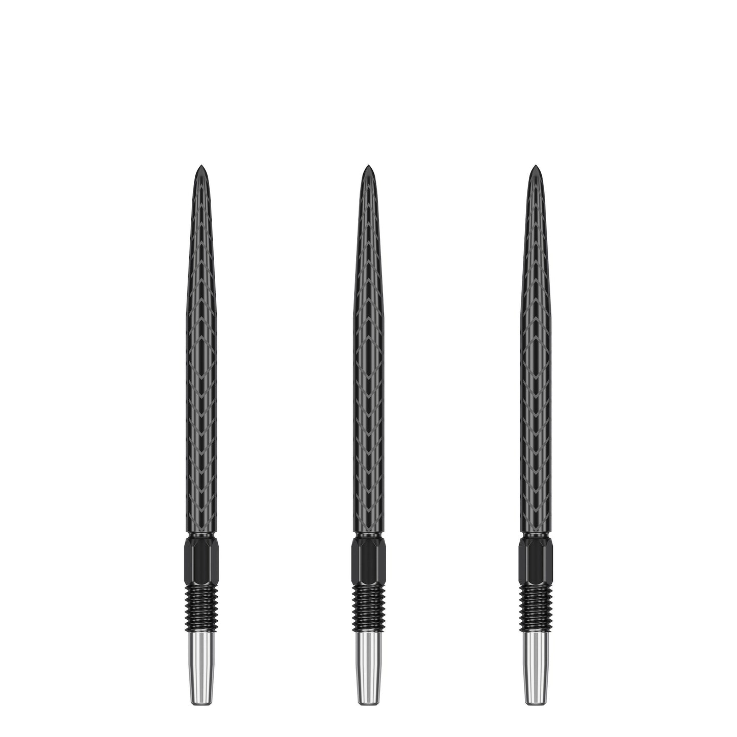 TARGET - RVE Swiss Black Dart Points 26mm, 30mm, 35mm, 40mm