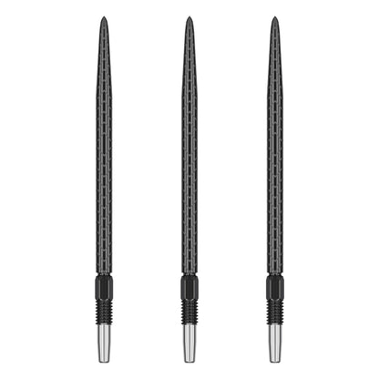 TARGET - RVE Swiss Black Dart Points 26mm, 30mm, 35mm, 40mm