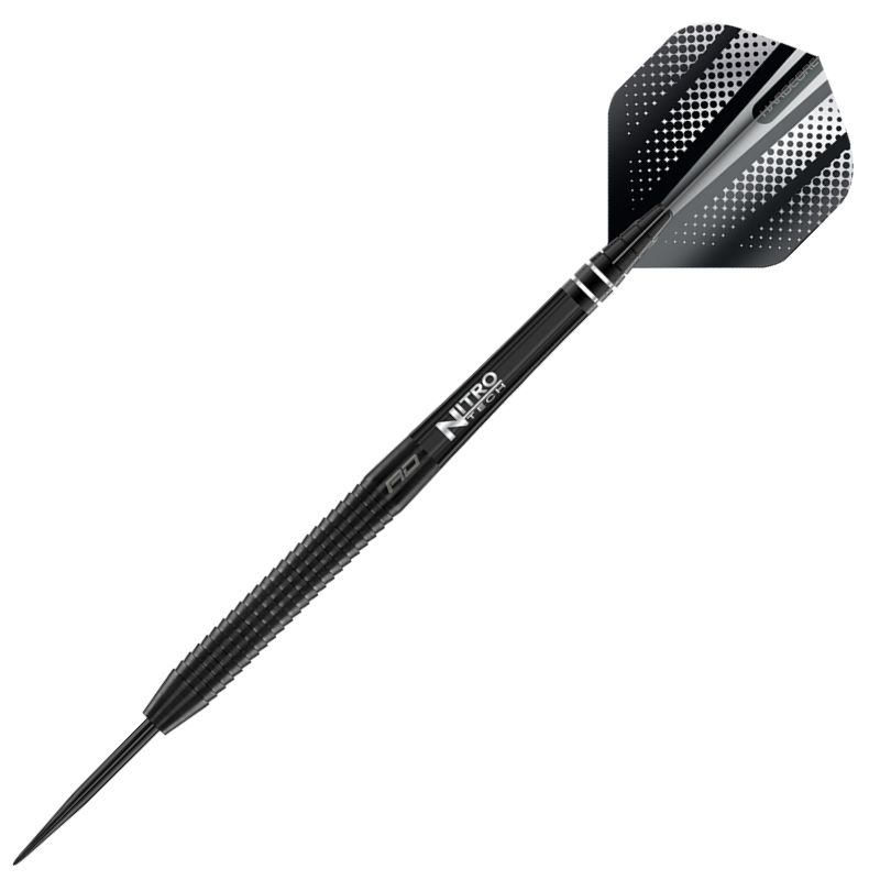 RED DRAGON - Razor Edge Black Darts - 85% Tungsten - 22g