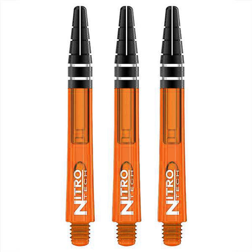 RED DRAGON - Nitrotech Composite Dart Shafts - 42mm Medium Orange