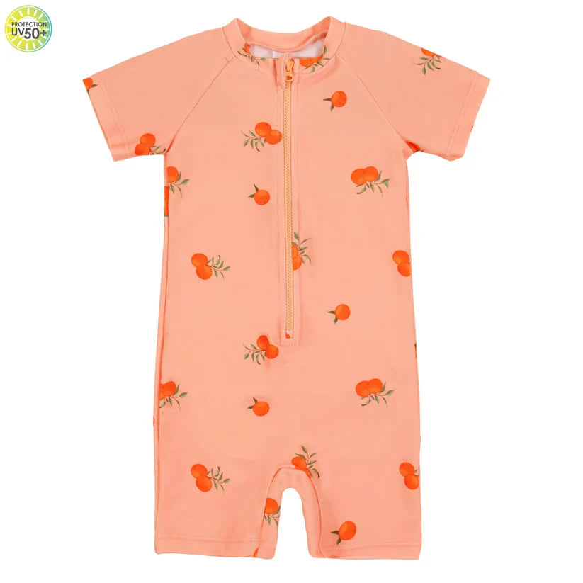 Coral Girls UV One-piece Rash Guard - Select Size