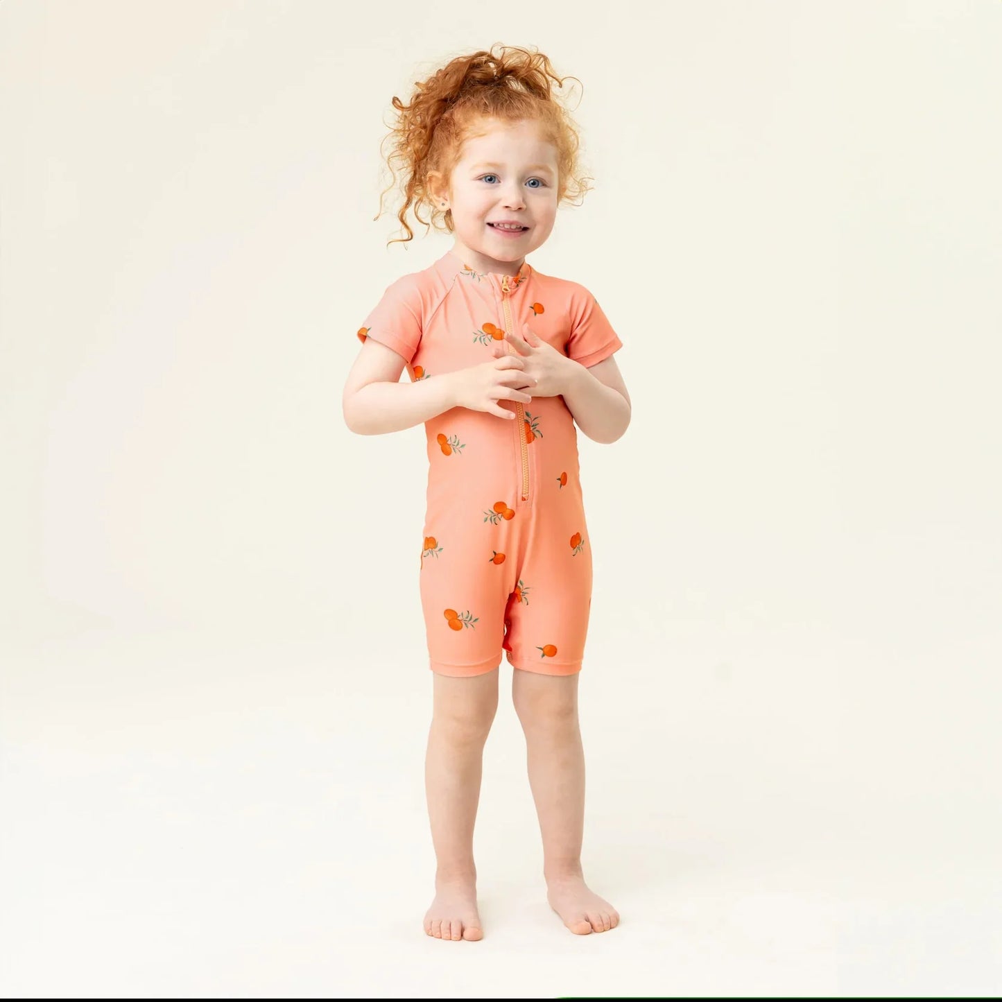 Coral Girls UV One-piece Rash Guard - Select Size