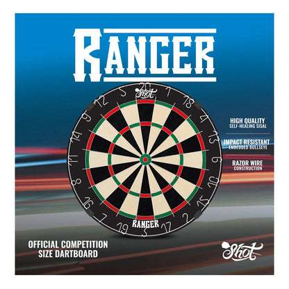 SHOT - RANGER Bladed Wire Bristle Dartboard