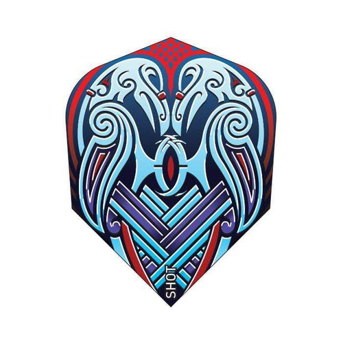 SHOT - Viking Raven Dart Flight - Small Standard - BLUE