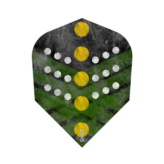 SHOT - Devon Petersen Courage Dart Flights - 100M - Small Standard