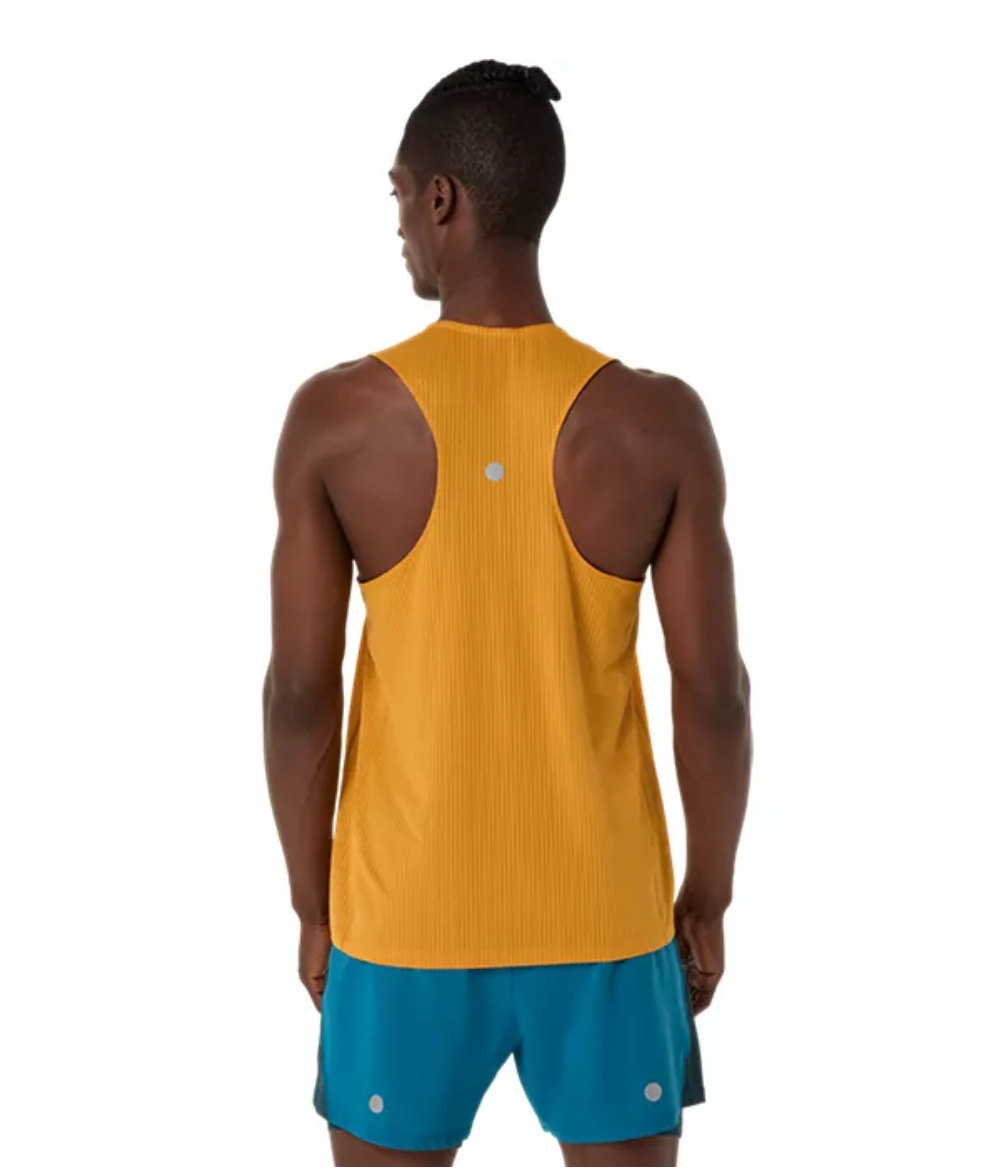 2026 ASICS Los Angeles Marathon FINISHER -  ASICS Men's Road Singlet Yamabuki (2011D478) (LA26-31)