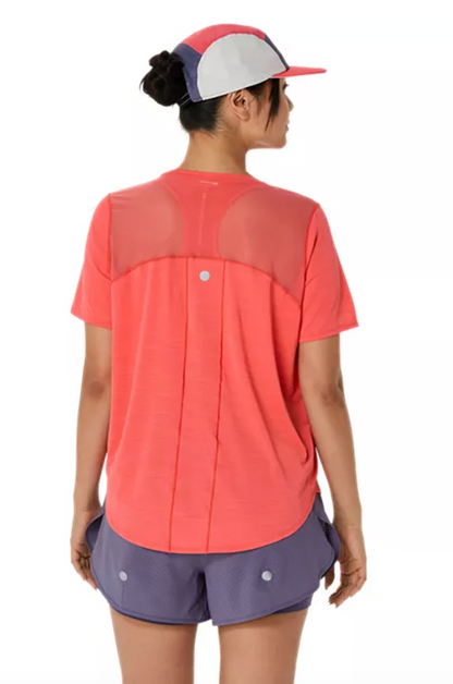 2026 ASICS Los Angeles Marathon - ASICS Women's Road SS Top - Coral Reef (2012C969) (LA26-15)