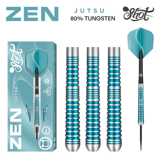 SHOT - Zen Jutsu Gen 2.0 Darts - 80% Tungsten - 24g