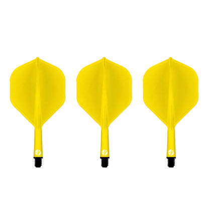 SHOT - FLIGHT DECK - ONE PIECE Dart and Flight System - YELLOW