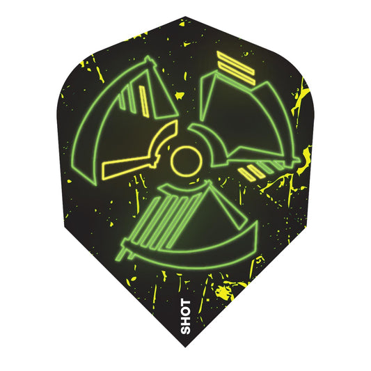 SHOT - Stowe Buntz Dart Flight Set - BIOHAZARD