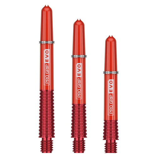 TARGET - EVO Composite Hybrid Shafts - Replaceable Tops - RED