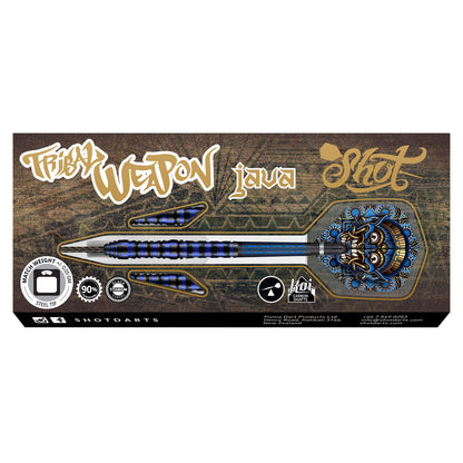 SHOT - TRIBAL WEAPON JAVA Dart Set - 90% TUNGSTEN - 25g