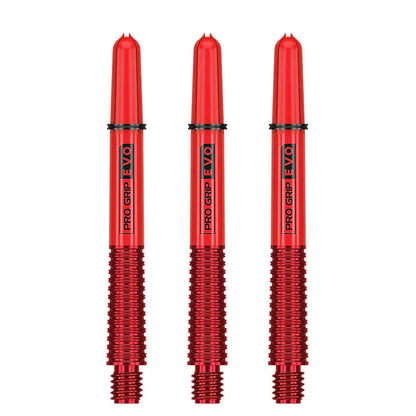 TARGET - EVO Composite Hybrid Shafts - Replaceable Tops - RED