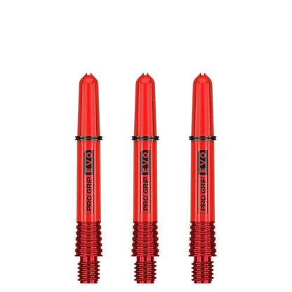 TARGET - EVO Composite Hybrid Shafts - Replaceable Tops - RED