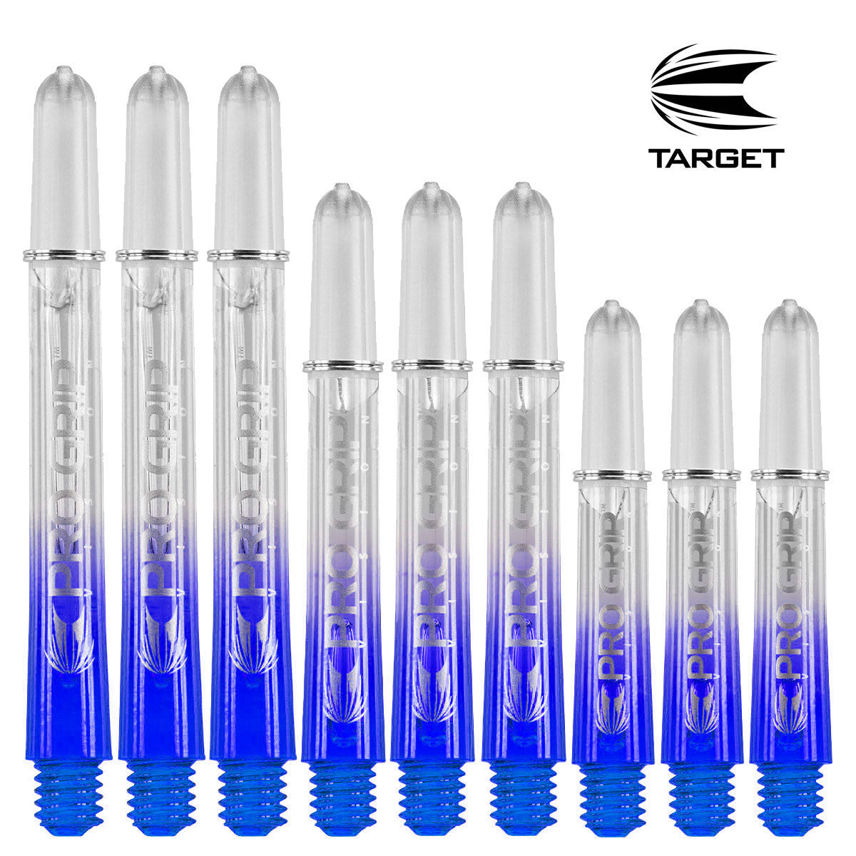 Target Pro Grip Vision Ring Lock Shafts - Blue