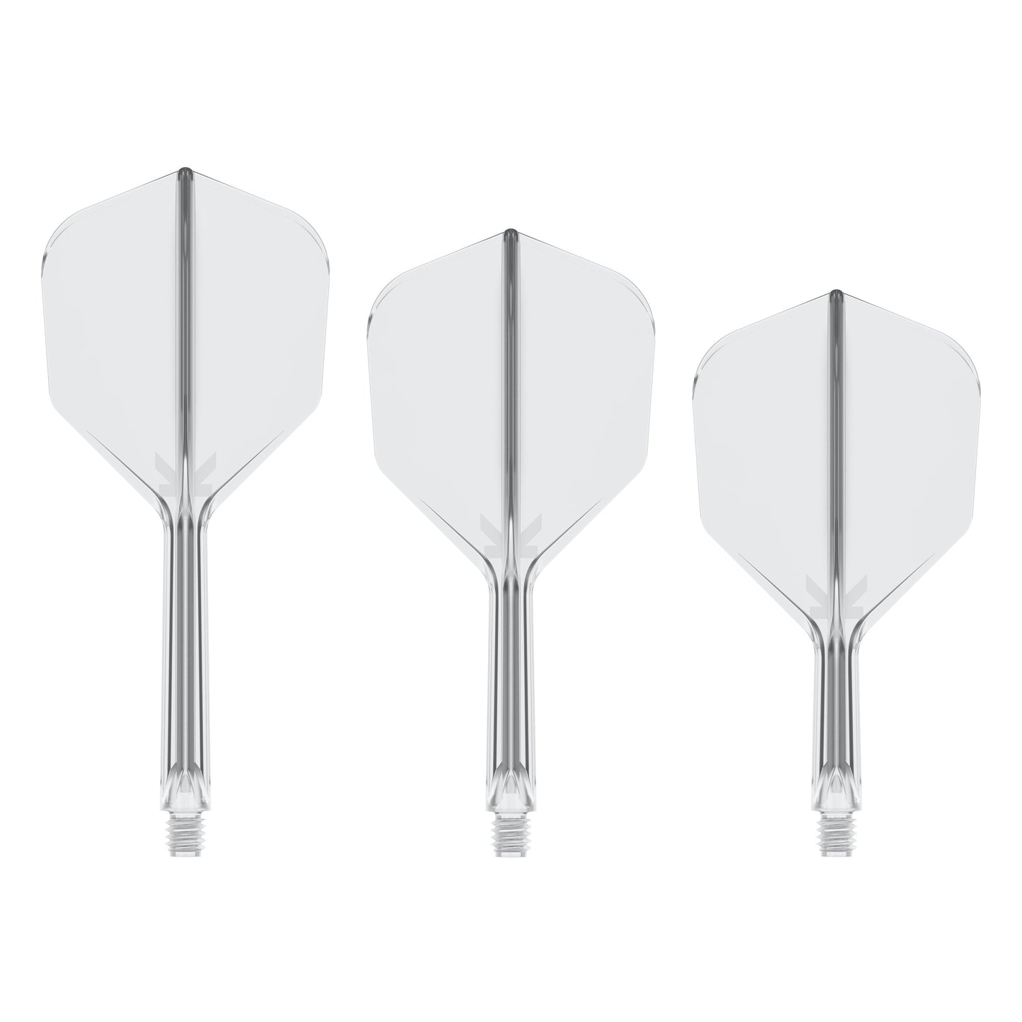 TARGET - K-FLEX All-In-One Moulded Flights NO6 Size - CLEAR