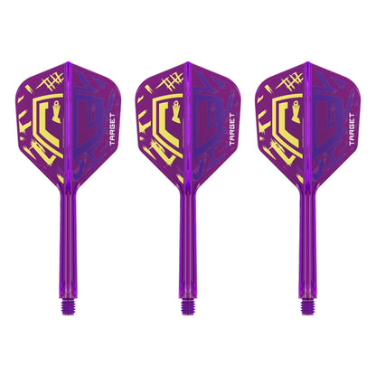 TARGET - K-FLEX NO6 Size - Luke Littler World Champ - All-In-One Moulded Flights